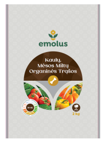 Organinės trąšos, su kaulų ir mėsos miltais, 2 kg, SE