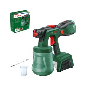 Akumuliatorinis dažų purkštuvas BOSCH Green, UniversalSpray18V-300 Solo, be akumuliatoriaus ir kroviklio
