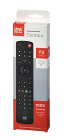 Universalus distancinis TV pultas ONE FOR ALL Urc1210, juodos sp.