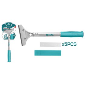 Metalinis grandiklis TOTAL, su 5 SK5 plieno ašmenimis, 14x100 mm, THT183201