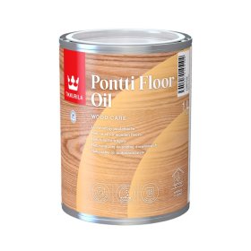 Natūralus aliejus medinėms grindims TIKKURILA, PONTTI FLOOR OIL, 1 l
