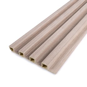 PVC 3D lentjuostė WAKSLINE Hmgw-P-018, spl. švies. pilkas medis 2850x160x12 mm