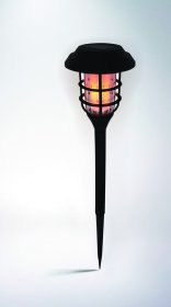 Lauko šviestuvas SUNLUX Sa8135A, su saulės elementais/baterija, plastikinis, įsmeigiamas, 45 cm, A170640104