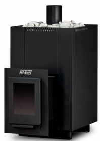 Kietojo kuro pirties krosnelė KALVIS-PR2-SN, galia 11 kW