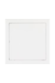 Revizinės durelės, 400 x 600, be spynelės, metalinės, baltos