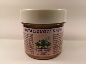Metalizuoti dažai AKRILEN, auksinės sp., 120 ml