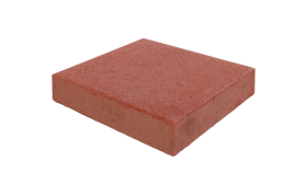 Šaligatvio plytelė BRIKERS Tile 7 Modern, matmenys 375 x 375 x 70 mm 1 m² - 7,11 vnt, raudona spalva