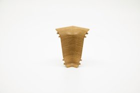 Grindjuostės vidinis kampas DOLLKEN PROFILES Slk 50 Nr. W214, 30 x 50 x 30 mm, sp. Kalifornijos kiparisas