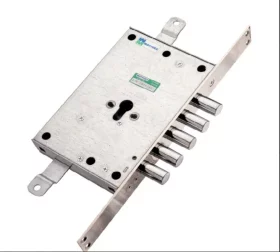 Šarvo durų spyna MOTTURA 85983, cilindrinė, rakinimas trimis kryptimis