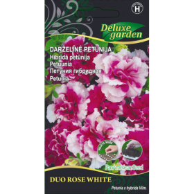 Gėlių sėklos, petunija darželinė Dou rose white (K), 08014, H
