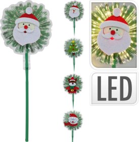 Kalėdinė šviečianti lazdelė, 4 skirtingos rūšys