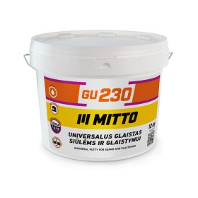 Universalus glaistas MITTO Gu230, 12 kg, siūlėms ir glaistymui