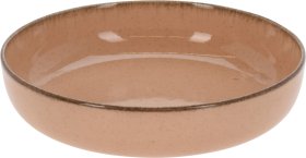 Lėkštė, rusva sp., 20 cm