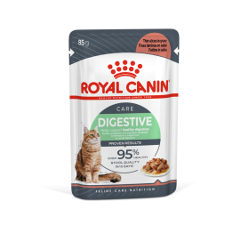 Konservuotas kačių ėdalas ROYAL CANIN, visavertis pašaras suaugusioms katėms (ploni griežinėliai padaže), 12 vnt x 85 g