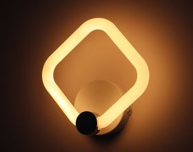 Sieninis LED šviestuvas BALTIK GAISMA Prd-C 0534S-1, 2 x 14 W, 230 V, 2700K/4200K/6400K, 210 x 210 x 80 mm