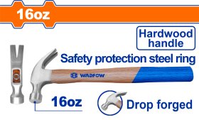 Plaktukas-viniatraukis WADFOW, kietmedžio rankena, 45CS, 0,45 kg, WMB3316