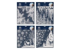 Sienų lipdukas Žiema, 4 skirtingi dizainai