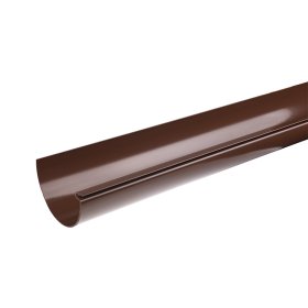 Latakas PLASTMO, skersmuo 100 mm, ilgis 3 m, rudos spalvos, Nr.10, 5110430