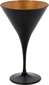 Taurė kokteiliui, 230 ml, juodos sp.