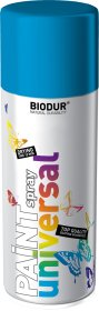 Universali aerozolinė emalė BIODUR, šviesiai mėlyna (RAL5015), 400 ml
