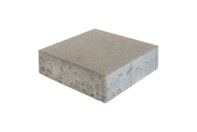 Šaligatvio plytelė BRIKERS Tile 7 Modern, matmenys 375 x 375 x 70 mm, 1 m² - 7,11 vnt, pilka spalva