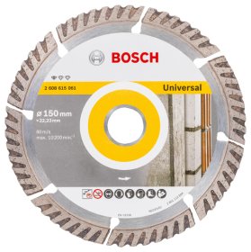 Deimantinis pjovimo diskas BOSCH Universal, 150x22.23 mm
