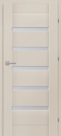 Laminuotos vidaus durys su užlaida VOSTER Etna 10, dešininės, spl. Cashmere, 2030x844x40 mm