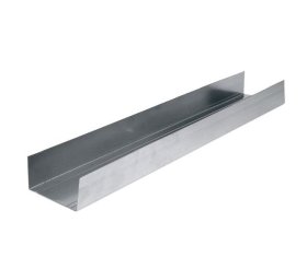 Horizantalus pertvarų profilis KNAUF UW, matmenys 75 x 40 x 0,6mm, ilgis - 3 m