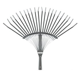 Vėduoklinis grėblys HERVIN GARDEN R116, 22 dantų, be koto, cinkuotas