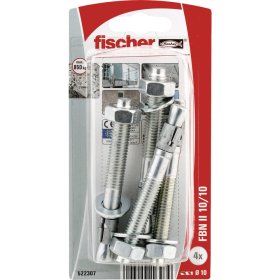 Inkarinis varžtas FISCHER FBN II 10/10, 10 x 86 mm, metalinis