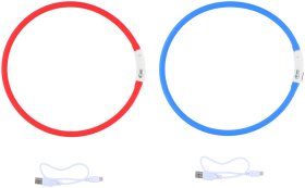 Antkaklis šuniui, LED, skersmuo 23,5cm