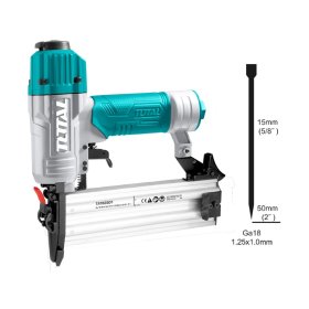 Pneumatinis pistoletas TOTAL, 15-50 mm vinims, 0.4-0.7 Mpa, vinys 1000 vnt., TAT83501