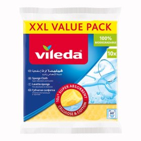 Drėgnos šluostės VILEDA, 10 vnt.