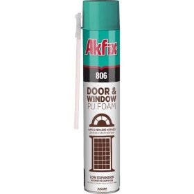 Montavimo putos AKFIX 806, 750ml, šiaudelinės