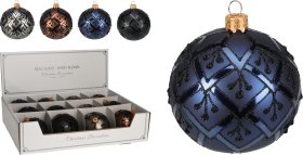 Eglutės žaisliukas, 4 tamsių sp., 1 vnt., 80 mm