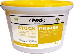 Gruntas STUCK Primer, stipriai įgeriantiems paviršiams, 15 kg