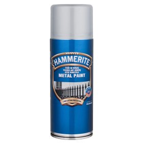 Aerozoliniai antikoroziniai dažai HAMMERITE Smooth, 400 ml, balti, blizgūs
