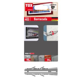 Kaištis TOX Barracuda, 8/40, 12 vnt.