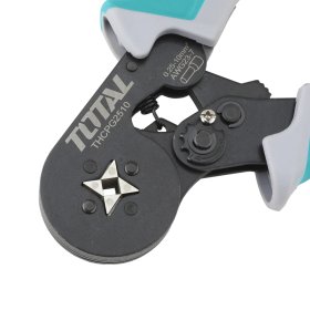 Užspaudimo replės TOTAL, savaime susireguliuojančios, 0.25-10 mm2, 160 mm, THCPG2510