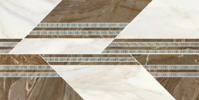 Dekoratyvinės keraminės plytelės KAI, Essenza Geometric Cream 3274, 30 x 60 cm, 6 vnt./dėž., rektifikuotos, įvairiaspalvės