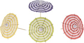 Smeigtukai kokteiliams, 18 vnt., 2 skirtingi dizainai