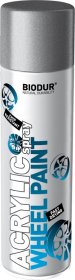 Automobiliniai dažai BIODUR, ratlankiams, akriliniai, sidabriniai, 500 ml