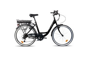 Elektrinis dviratis Denver E4000, 250W, dydis 26, 7,8 Ah, juoda 