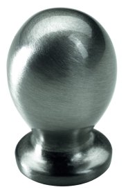 Baldų rankenėlė rutulio formos HETTICH, D15mm, dengta nikeliu, 15981