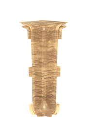 Grindjuostės vidinis kampas KORNER Siena Nr.814, spl. ąžuolas "Evora", 2 vnt.