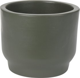 Lauko vazonas, žalios sp., 37 x 37 x 32 cm.