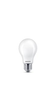 LED lempa PHILIPS, 10,5W (=100W), E27 A60, 220-240V, 4000K, 1521 lm, filamentinė, skaidri
