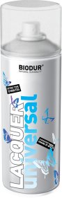 Universalus aerozolinis lakas BIODUR, matinis, 400 ml