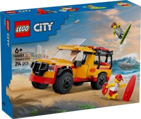 Konstruktorius LEGO City, paplūdimio gelbėtojų sunkvežimis
