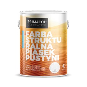 Struktūriniai dažai PRIMACOL Piasek Pustyni, 5 l, sienoms ir luboms